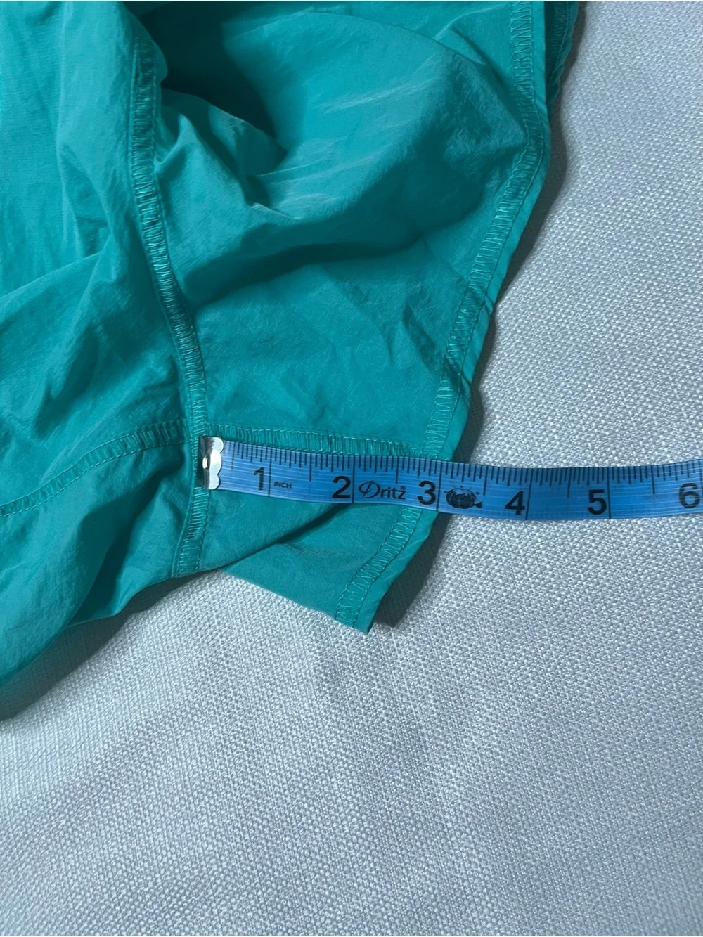 Anthropologie Daily Practice Teal Green Smocked Waist Flowy Shorts Sporty Resort